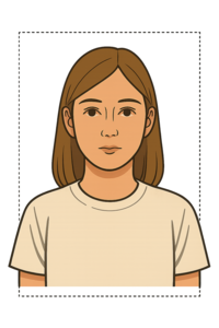 Correct face position